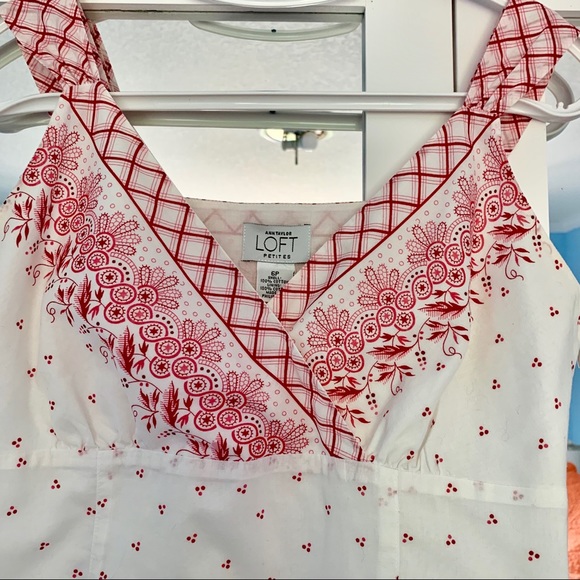 LOFT Petite Bandana Cami Size 6P - Picture 6 of 13